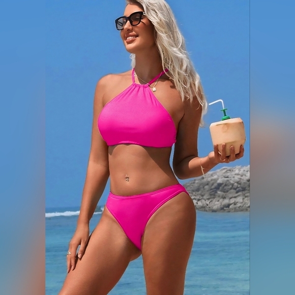 beautyin Halter High Neck Bikini #803 - Picture 9 of 10
